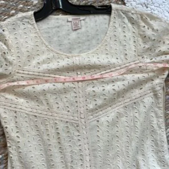 Sundance Ivory Lace/Eyelet Dress - Picture 5 of 10